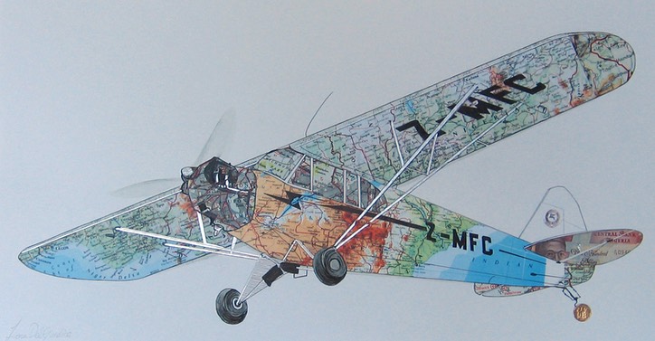 Biplane map